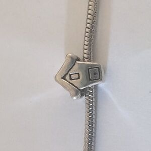 Silver Birdhouse Charm for Pandora Style‎ Bracelet